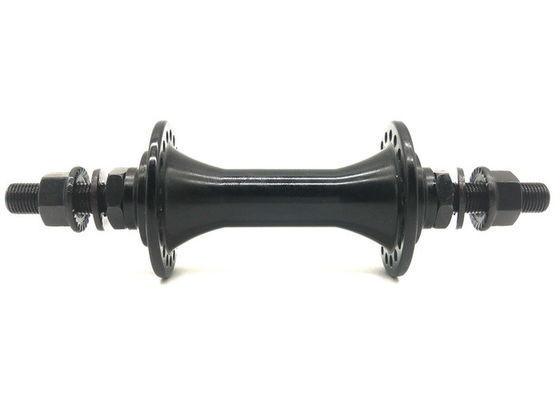 Front Position BMX Bike Hub Safety 3 / 8 " Axle 2 Sealed Bearings