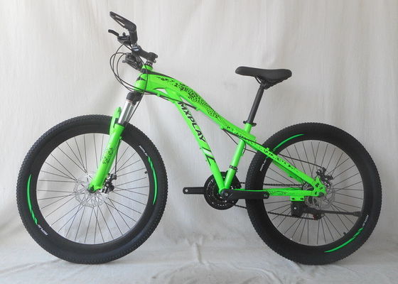 Semi Integrated Hardtail Cross Country Bike Special Shape 26 Inch Steel Frame
